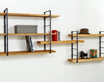Hanging shelf, wall shelf, steel shelf