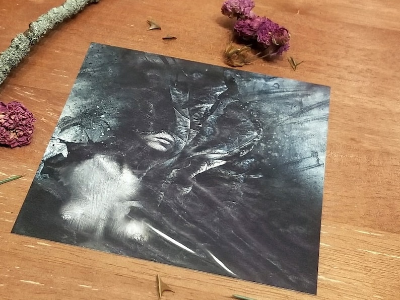 by Agardnas Mini Art Print VILA FREE Shipping Surreal Dark Art Photo Illustration