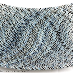 A fused glass decorative square plate &quot;Frozen Beauty&quot;; black and white; art glass; food safe; glass platter; centerpiece; original technique