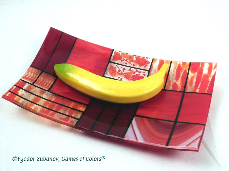 GamesOfColors Fused Glass Plate - Thumbnail 5