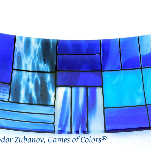 Fused Glass Plates Etsy