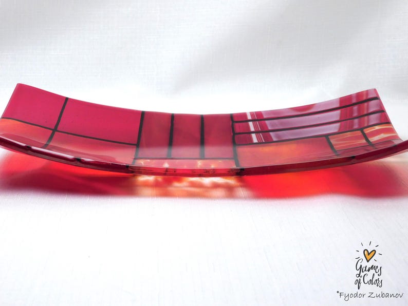 GamesOfColors Fused Glass Plate - Thumbnail 2