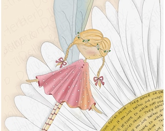 Daisy Coloring Page Etsy