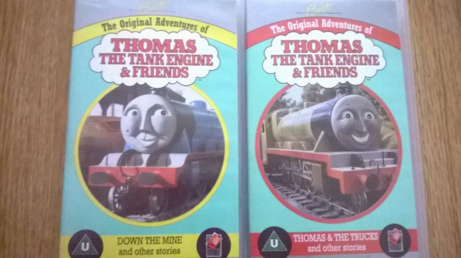 Thomas The Tank Engine And Friends Vhs Tapes X2 1984 Down The Etsy