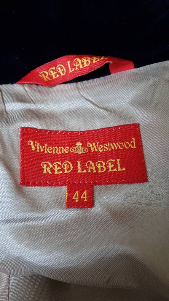 Vivienne Westwood Red Label Suit in Wool and Cotton Velvet - Etsy