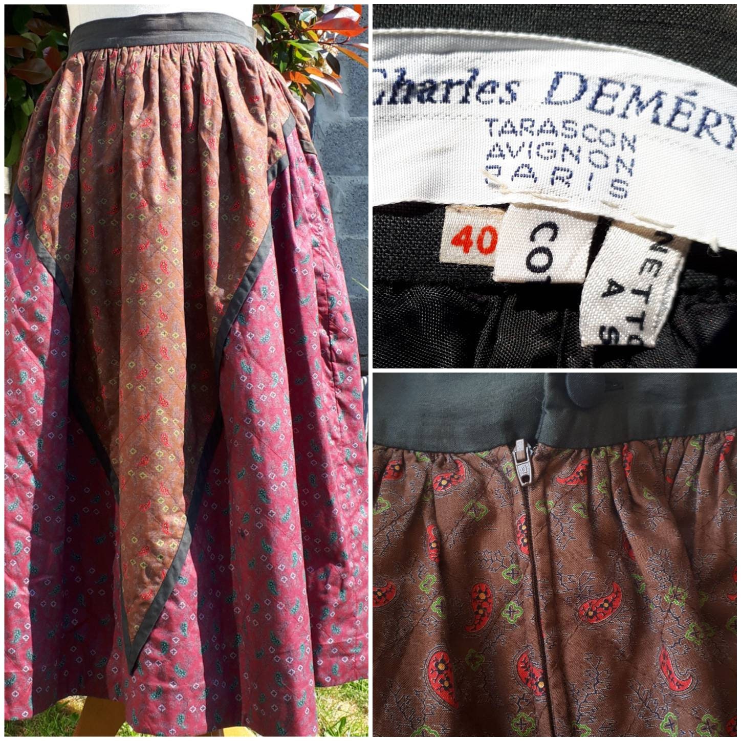 jupe provencale souleiado