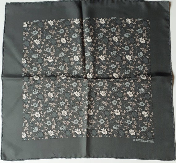 Pochette Hermès Flowers patterns