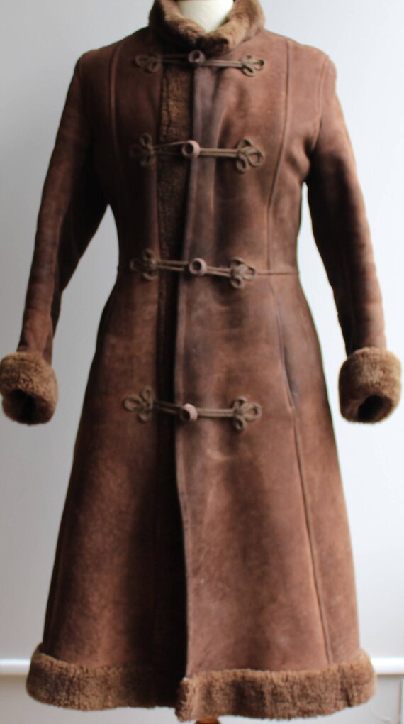 Vintage 70s sheepskin coat