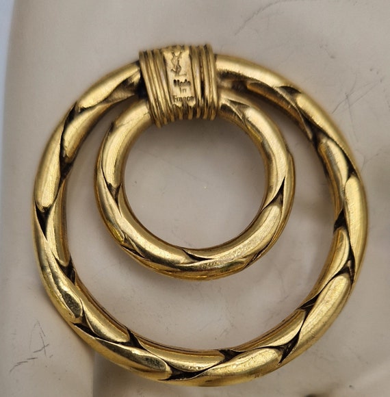 Saint laurent 2024 gold ring