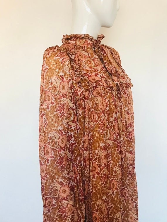 Incredible Rare Ritu Kumar Indian silk  dress uk … - image 7