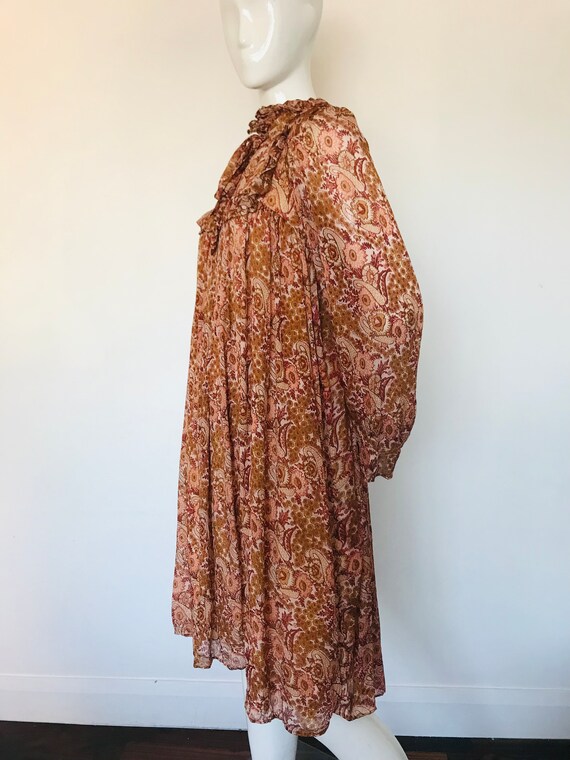 Incredible Rare Ritu Kumar Indian silk  dress uk … - image 6