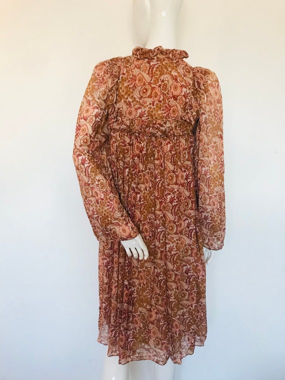 Incredible Rare Ritu Kumar Indian silk  dress uk … - image 8