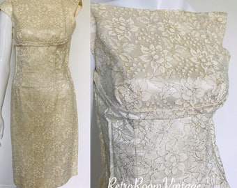 Cream Lace Dress - Etsy