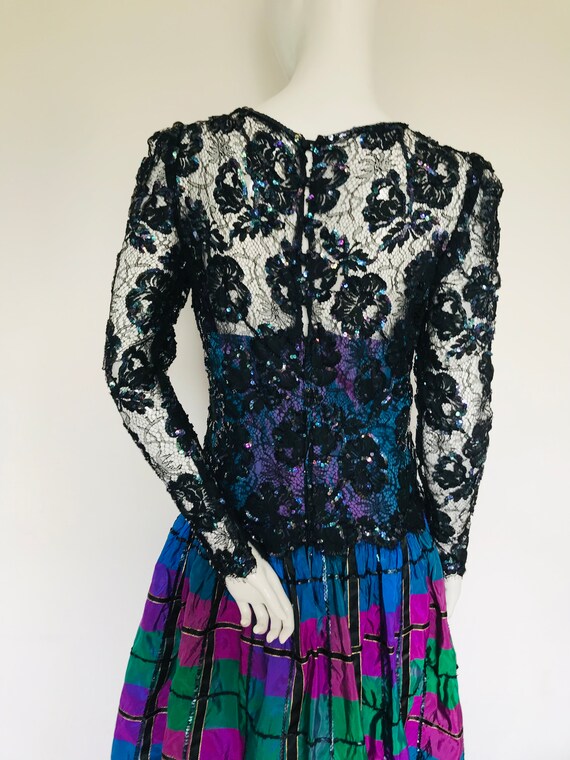 Multi colour OTT Glamour  1980s 1990s Uk sizes  1… - image 9