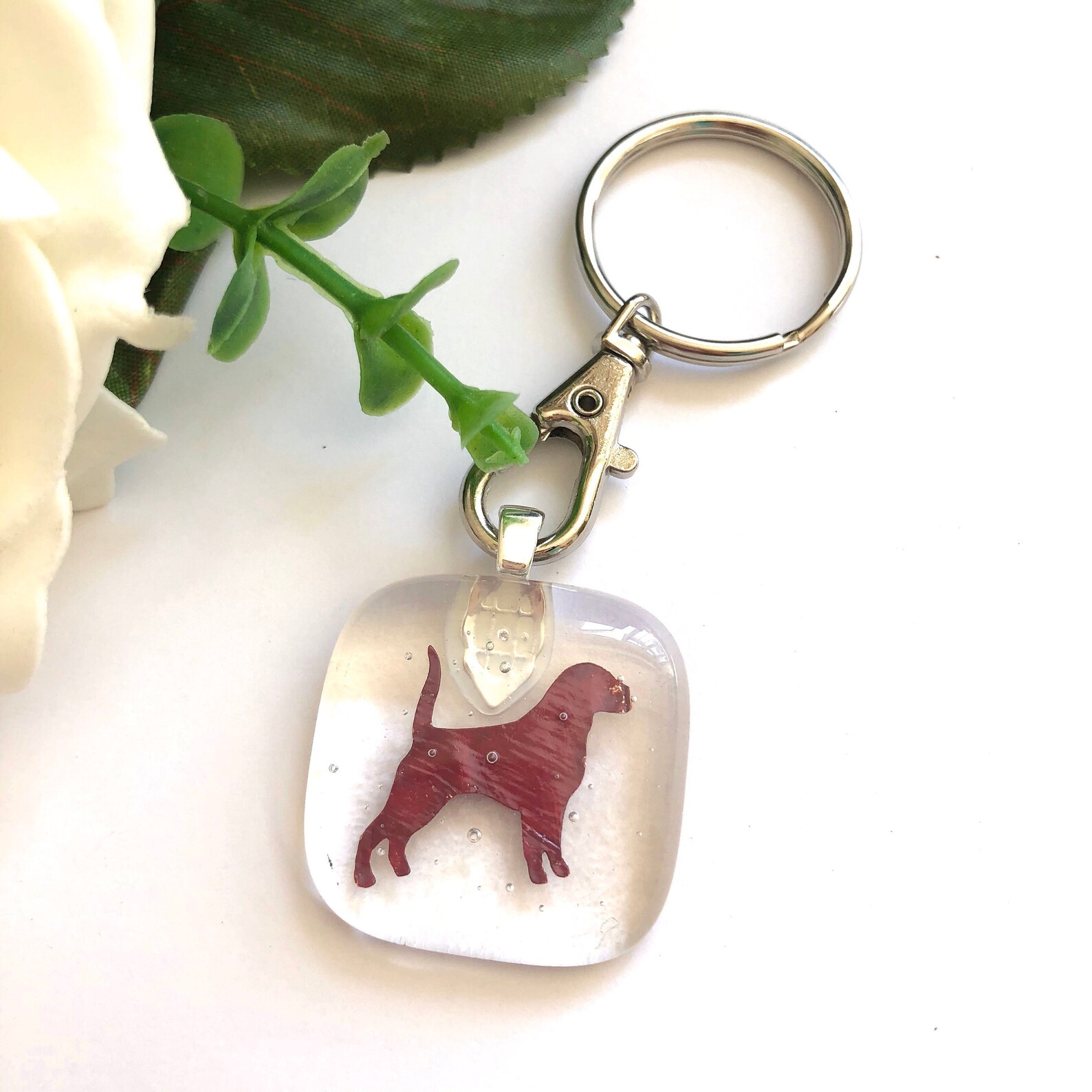 Hunde Schlüsselring TierLiebhaber Geschenk Tier Verlust Etsy