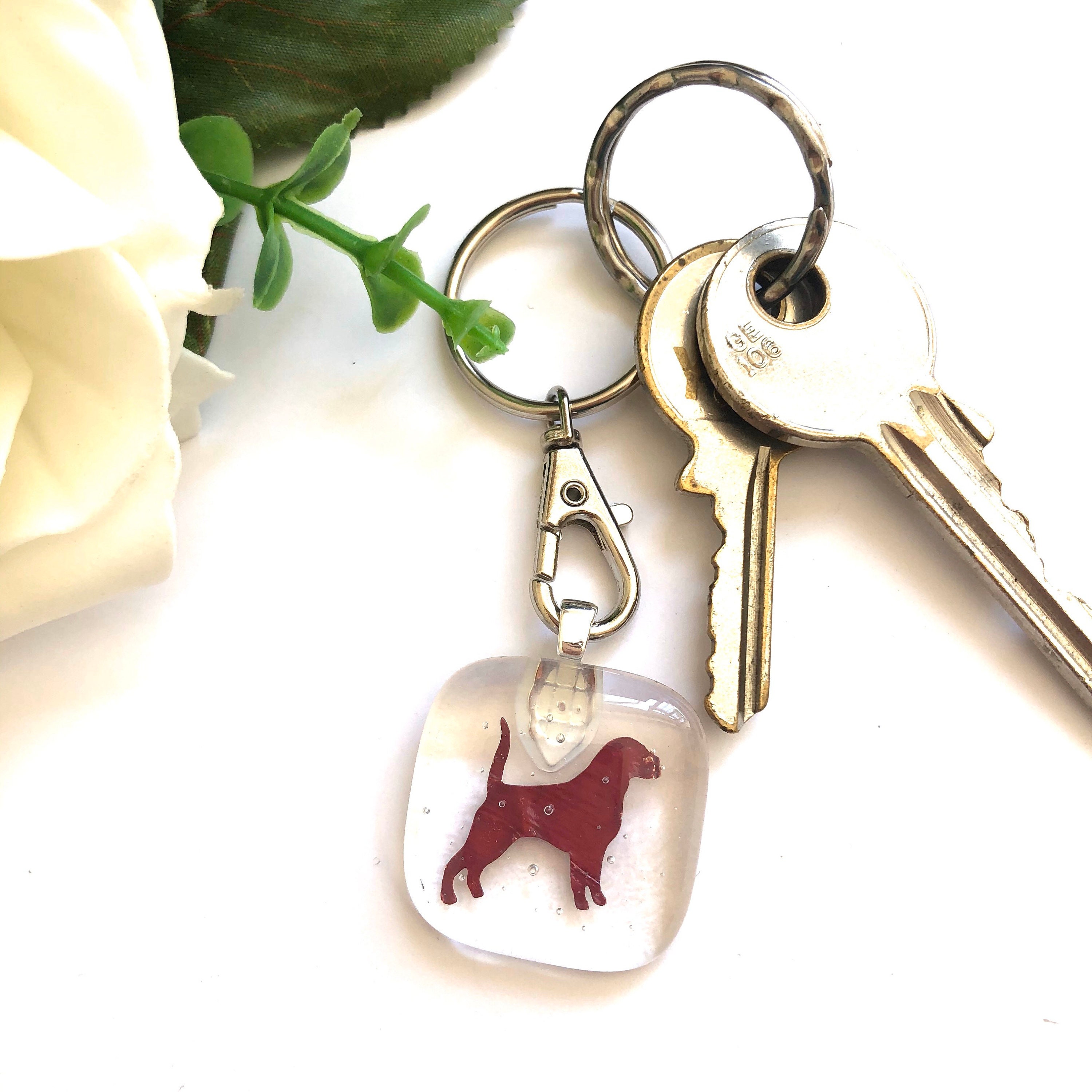 Hunde Schlüsselring TierLiebhaber Geschenk Tier Verlust Etsy