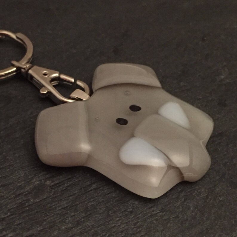 Elephant animal keyring elephant lover gift Etsy