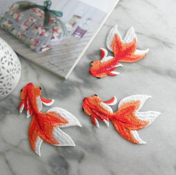 Ironon Embroidered AppliquesAdhesive Embroidered Etsy