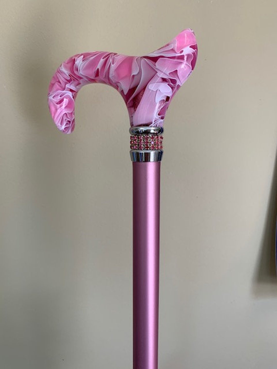 Pink Elegance fashion Cane elegant cane walking cane for | Etsy