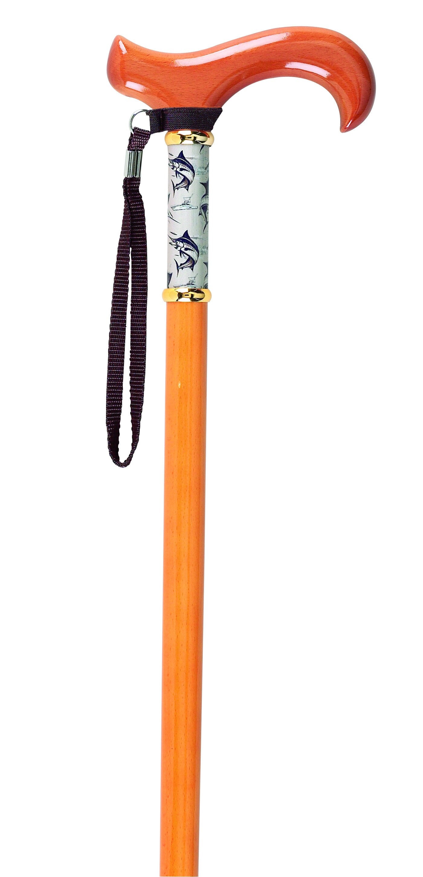 Billfish Wood Walking Cane, Walking Cane for Men, Custom Walking Cane ...