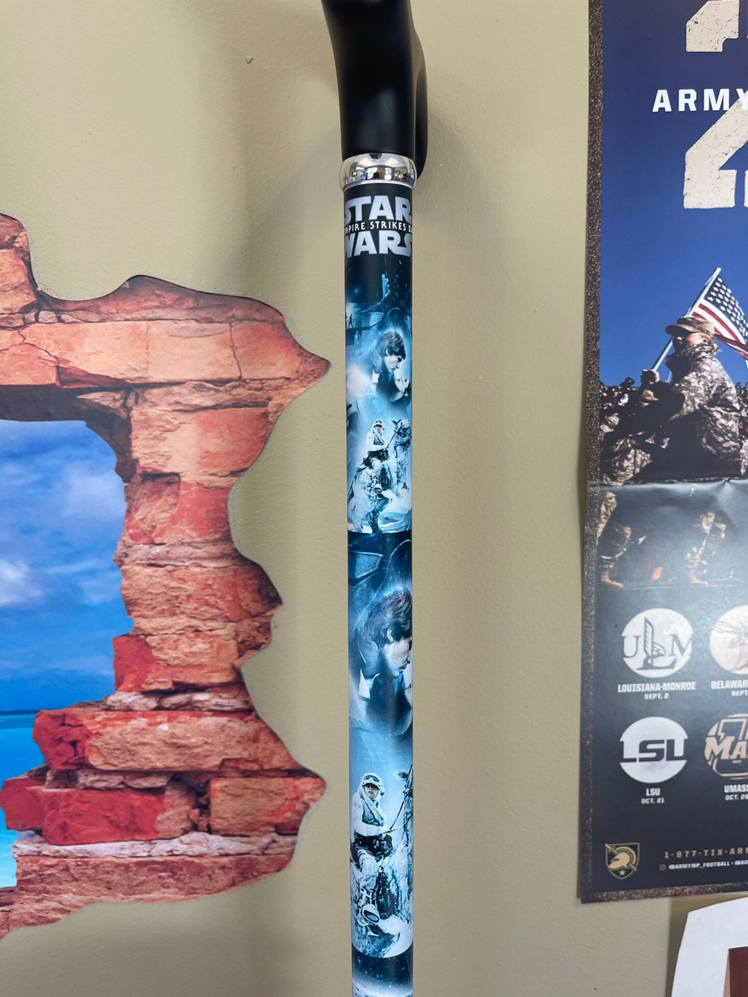 Custom Cane Made With Zacks Pictures, Canes, Walking Cane, Walking