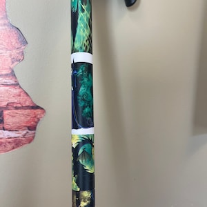 Custom Canes Inspired by Dana&#39;s pictures, One of a kind cane, walking cane, walking canes, custom cane