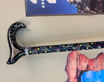 Custom Photo Walking Cane: Adjustable Aluminum Cane, Personalized Design