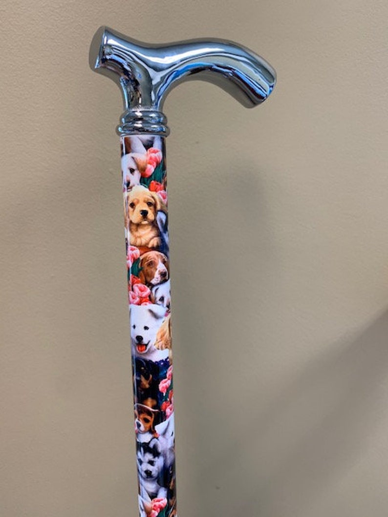 Dogs Custom Dog Pattern Cane Dog Cane Dog Canes Canes Etsy