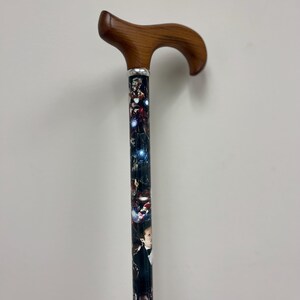 Custom Walking Cane Created From Your Pictures, Walking Cane, Walking ...