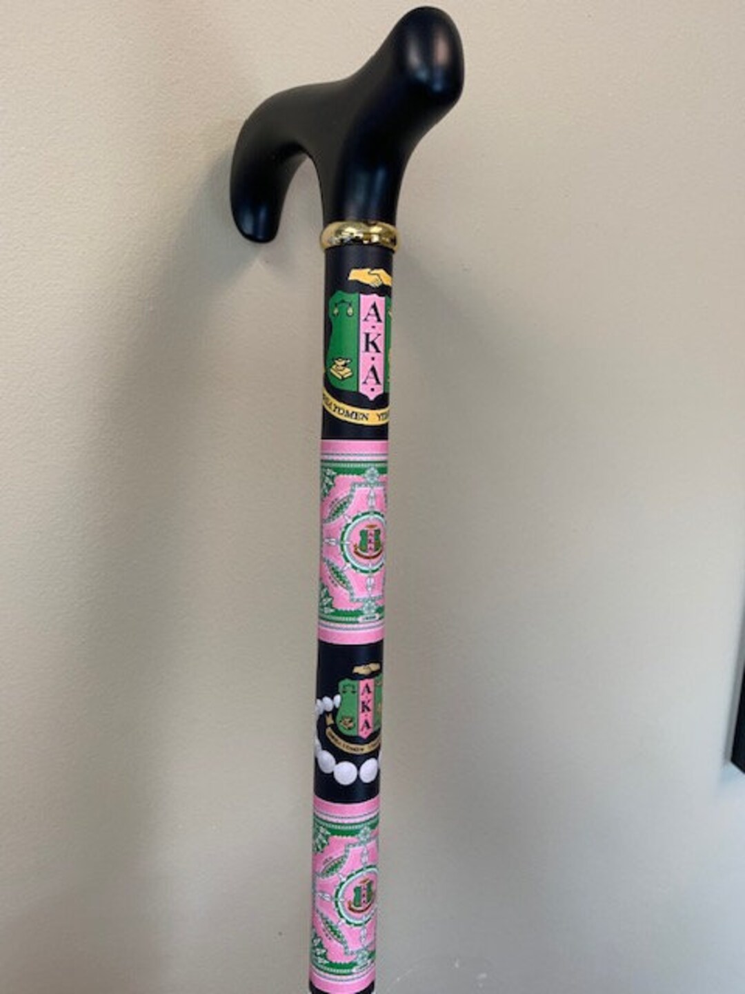Custom Cane With 4 Prong Rubber Tip Walking Cane for Woman Etsy