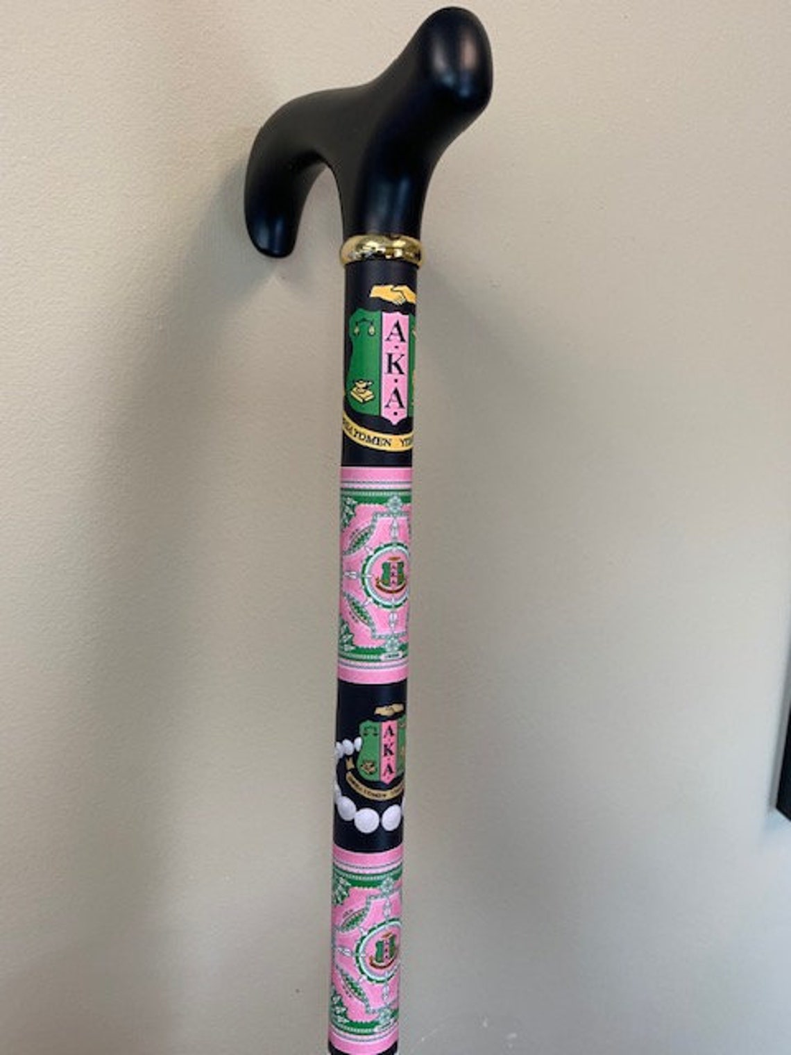 Custom Cane With 4 Prong Rubber Tip Walking Cane for Woman Etsy