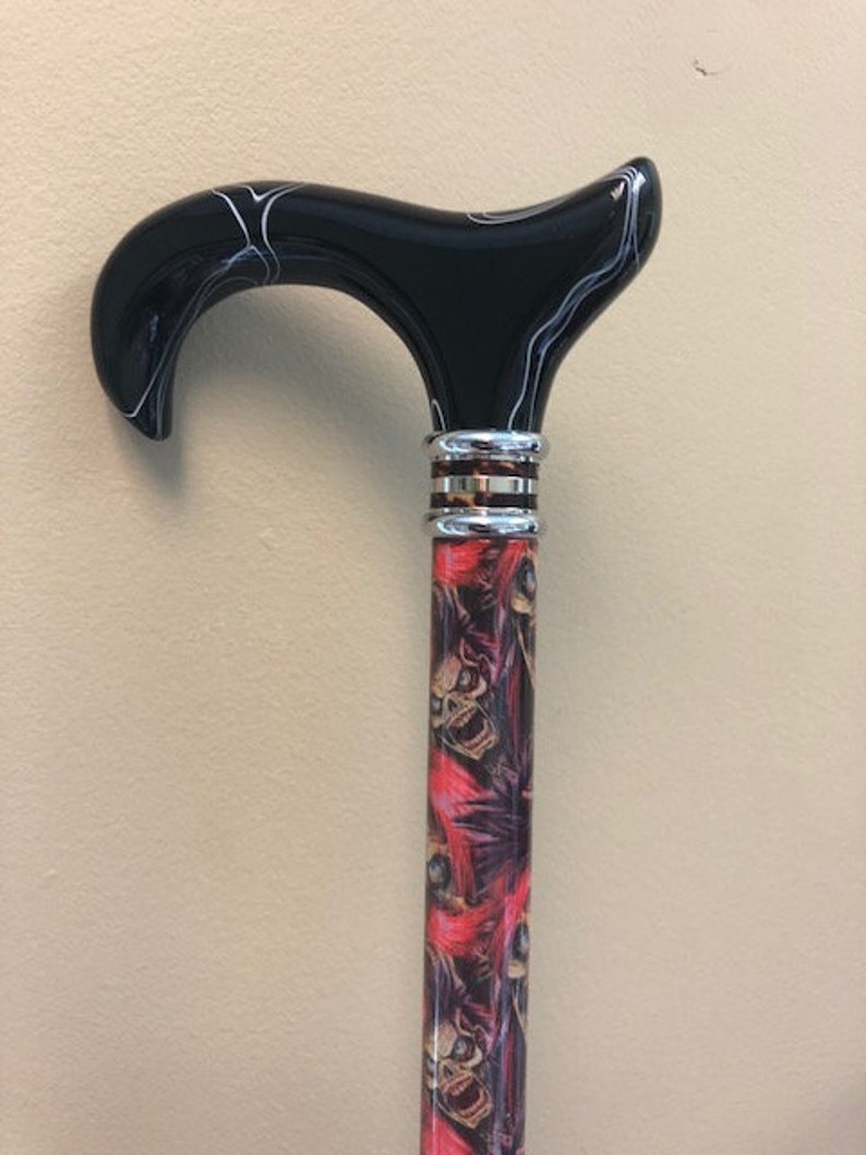 Scary Halloween Walking Cane Cane Canes Walking Canes Etsy