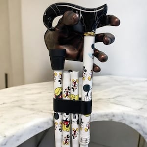 Folding Custom cruise Cane Inspired by Dana&#39;s pictures(34&quot;-38&quot; length), One of a kind cane, walking cane, walking canes