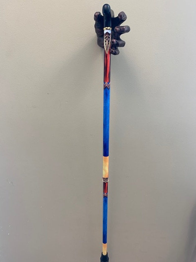 Wonder woman original style cane created from your awesome  etsy Wonder woman original style cane created from your awesome  etsy