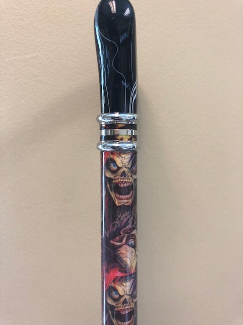 Scary Halloween Walking Cane Cane Canes Walking Canes Etsy