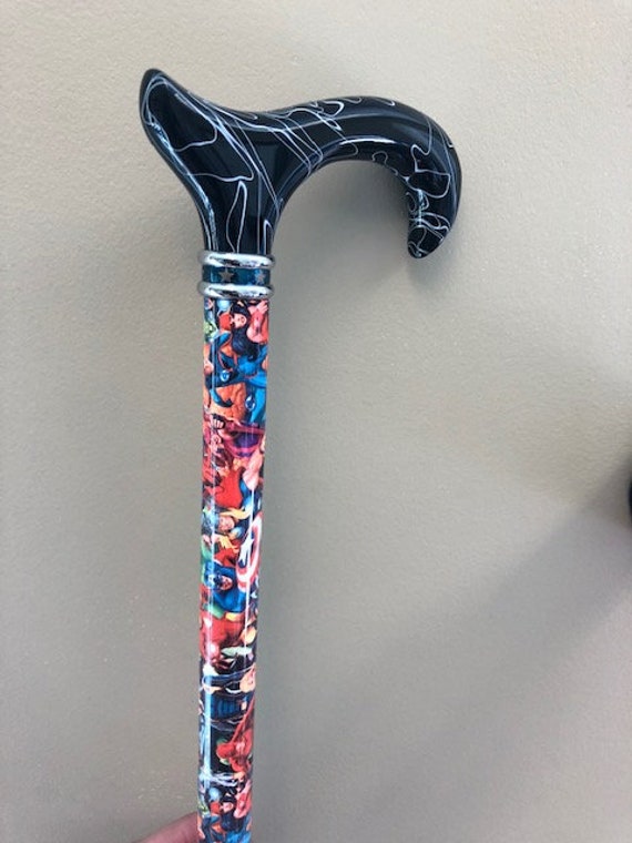 Custom Cane Made With Lou's Pictures, Canes, Walking Cane, Walking