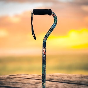 Custom offset Cane created by green power ranger, comic pictures custom canes, pictures, walking cane, walking canes, cane, canes