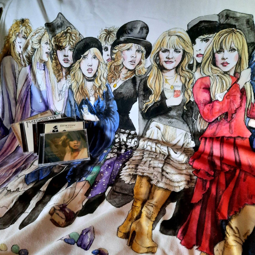 Stevie Nicks Fleece Blanket Cosy Throw Etsy
