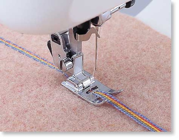 5 Strand Multi Cording Foot for Singer Sewing Machine