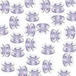 30 Bobbins for Janome Sewing Machine Style SA156 Part Number # 102261103 / 200122005 / 200122614 / Size J 15 Class Plastic