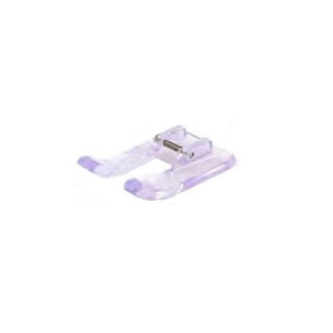 7MM Clear Plastic Open Toe Applique, Satin Stitch, Embroidery Presser Foot Attachment for Janome Sewing Machine