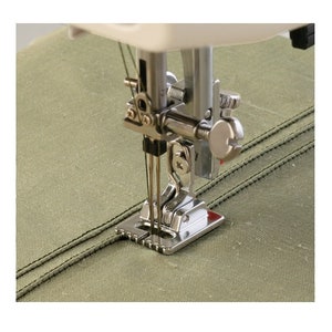 7 Groove Pintuck Presser Foot Attachment for Brother Sewing Machine