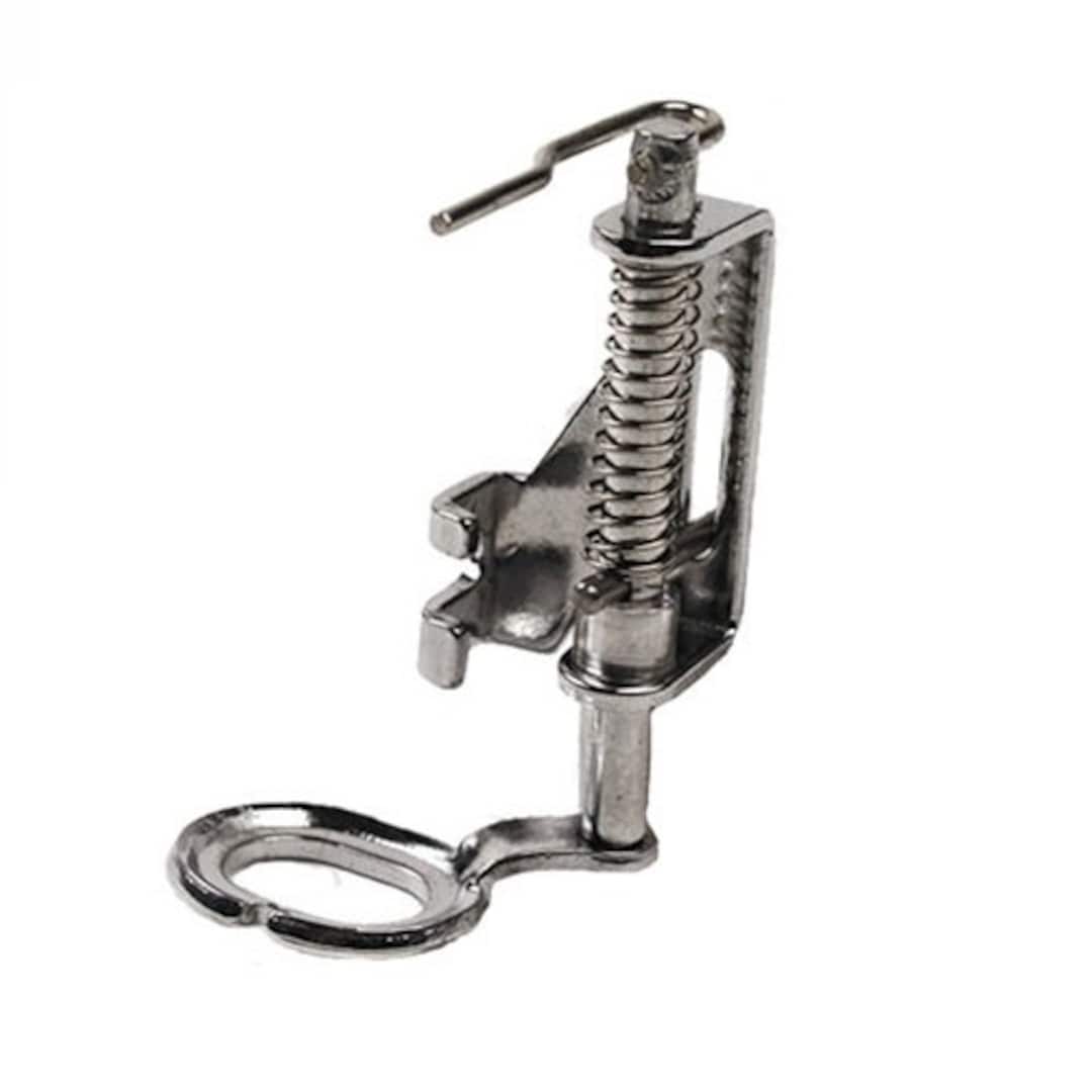 Large Hoop All Metal Free Motion Quilting Darning Spring Loaded Presser ...