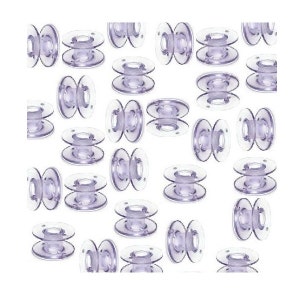 20 Bobbins for Brother Sewing Machine Style SA156 Part Number X52800150 / XA553915 / 15 Class Plastic