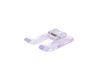 Extra Large 7mm Clear Plastic Open Toe Applique Satin Stitch Embroidery Presser Foot Attachment for Elna Sewing Machine