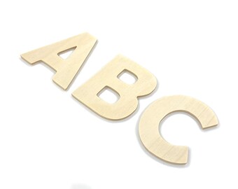 Naturbuchstaben 15cm, Schriftart 2