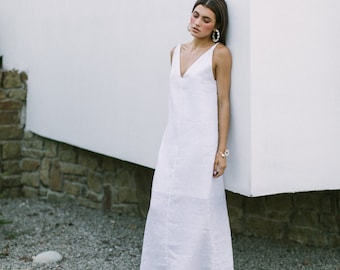 Linen dress / Summer linen dress / Maxi dress