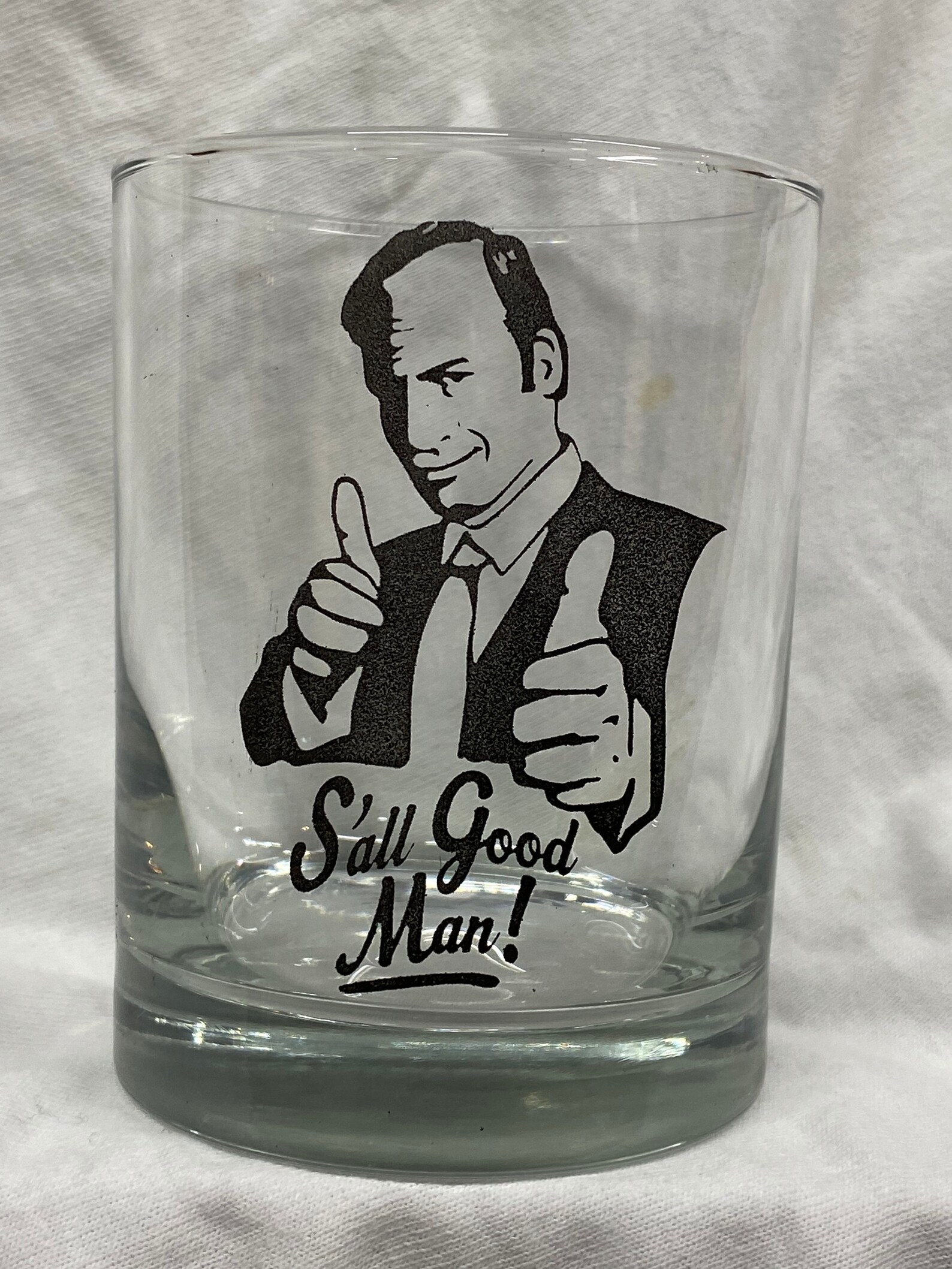 Better Call Saul Saul Goodman Custom Etched Glass Etsy