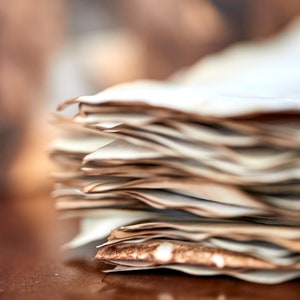 Papel Tingido Chá