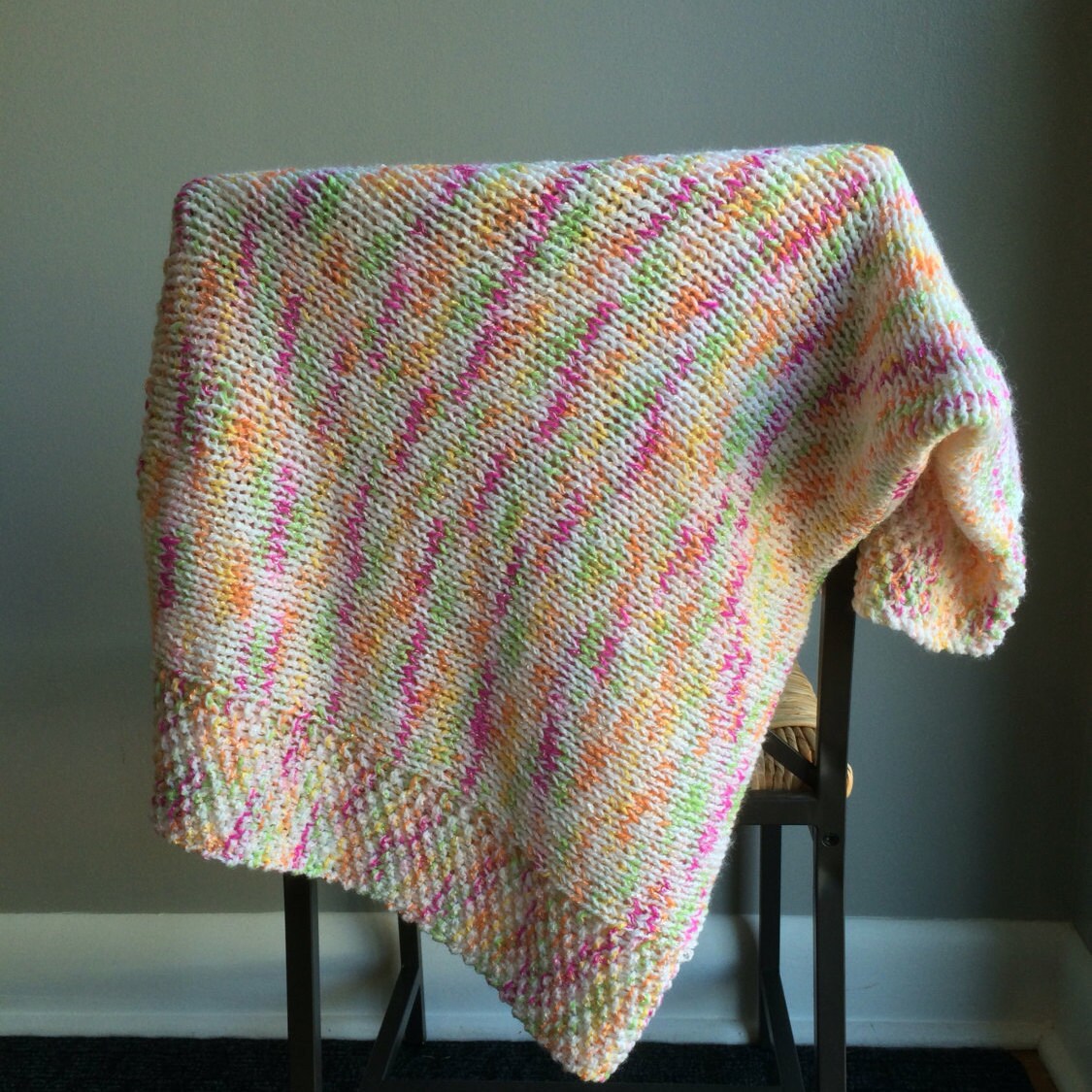 knitted baby blankets for sale